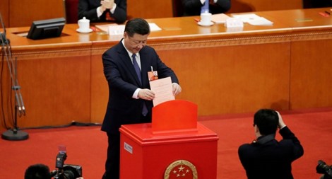 Quốc hội Trung Quốc bầu lại ông Tập Cận Bình làm Chủ tịch nước