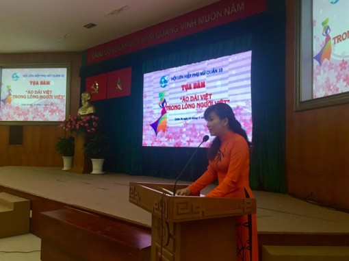 Tọa đàm về áo dài Việt trong lòng người Việt