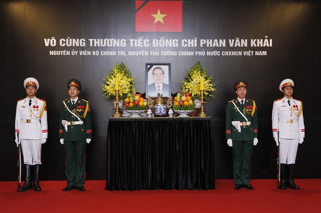 Quoc tang co Thu tuong Phan Van Khai