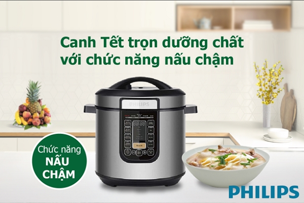 Cham lo bua an ngon khoe, da co Philips