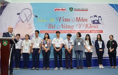 Chung kết Ươm mầm tài năng y khoa lần 1: Học sinh tỉnh Bình Định đoạt giải nhất