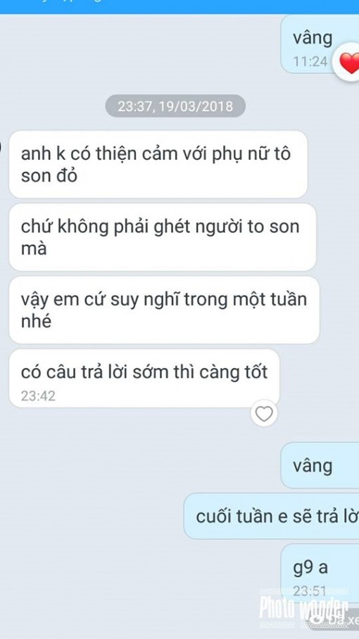 Bị bạn trai chia tay vì son môi màu đỏ