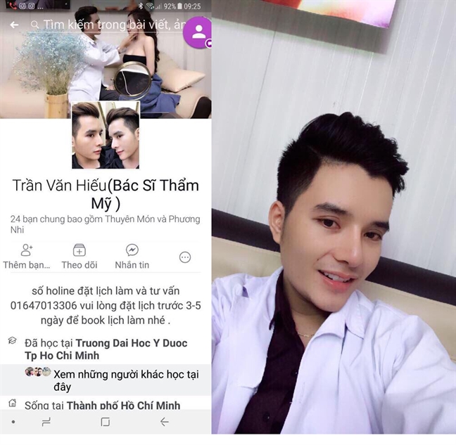 Bac si 'cuoi' mac suc tung hoanh tren Facebook