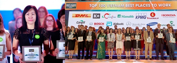 Manulife Viet Nam la noi lam viec tot nhat nganh bao hiem 2017