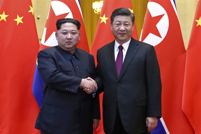 Trieu Tien xac nhan lanh dao Kim Jong Un cung vo tham Trung Quoc