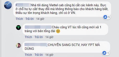 Cat kenh khong thong bao, khach hang doi tay chay VTVCab
