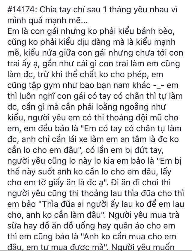 Banh beo thi cac anh che eo la, manh me thi bao giong dan ong