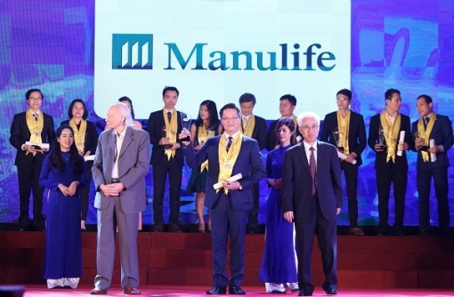 Manulife Việt Nam được vinh danh 'Dịch vụ bảo hiểm nhân thọ tốt nhất' lần thứ 9