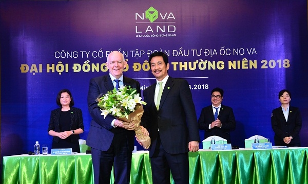 Novaland dat muc tieu nam 2018 tang 87% doanh thu thuan va 55% loi nhuan so voi nam 2017