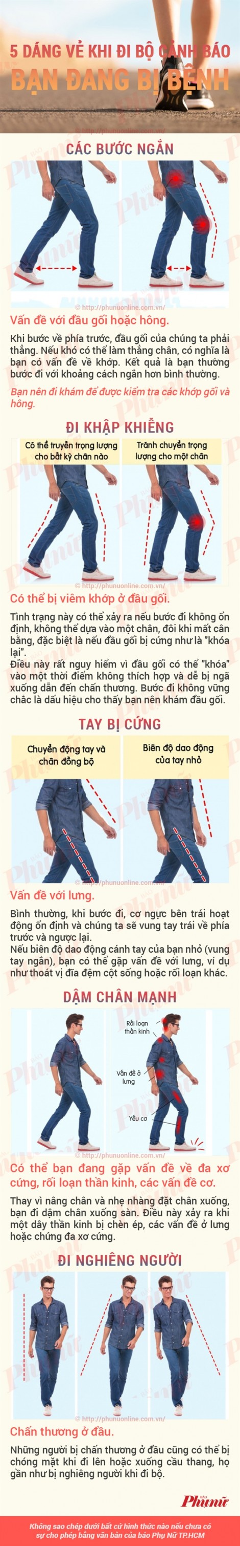 'Bắt' bệnh từ dáng đi bộ