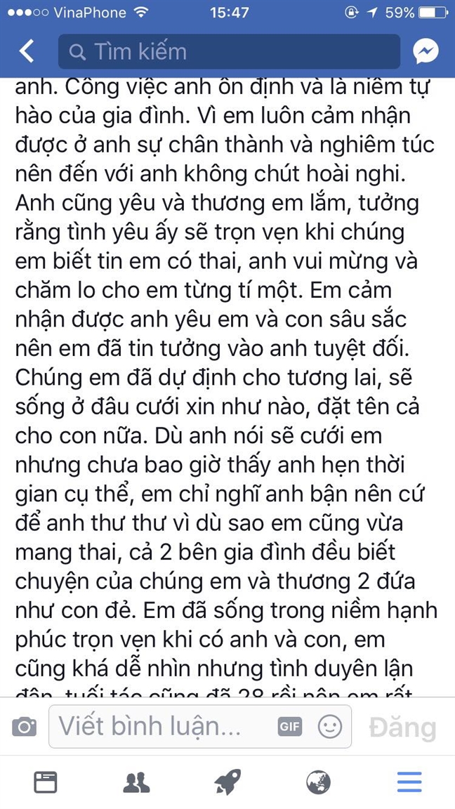 Bong nhien thanh nguoi thu ba