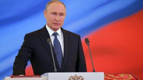 Vladimir Putin tuyên thệ nhậm chức Tổng thống Nga nhiệm kỳ thứ tư