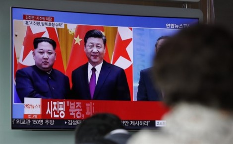 Nội dung cuộc gặp chớp nhoáng của ông Tập Cận Bình và Kim Jong Un