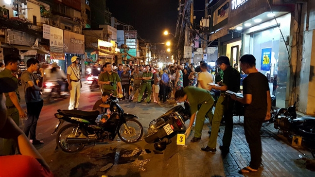 Bat giu hai nghi pham sat hai hiep si o Sai Gon