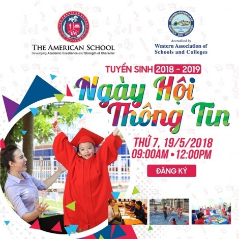 Trường quốc tế Mỹ TAS tuyển sinh năm học 2018 - 2019