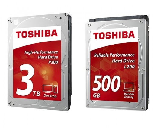 Toshiba tung 6 dòng ổ cứng gắn trong dung lượng cao