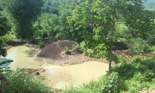 Di bat nhai dem cai thien bua an, hai nu sinh tieu hoc duoi nuoc thuong tam