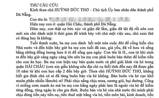 Chu tich Da Nang yeu cau xu ly 'may chu quy tac' voi tien dan ngeo