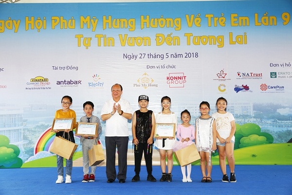 Phu My Hung tim kiem tai nang nhi 2018