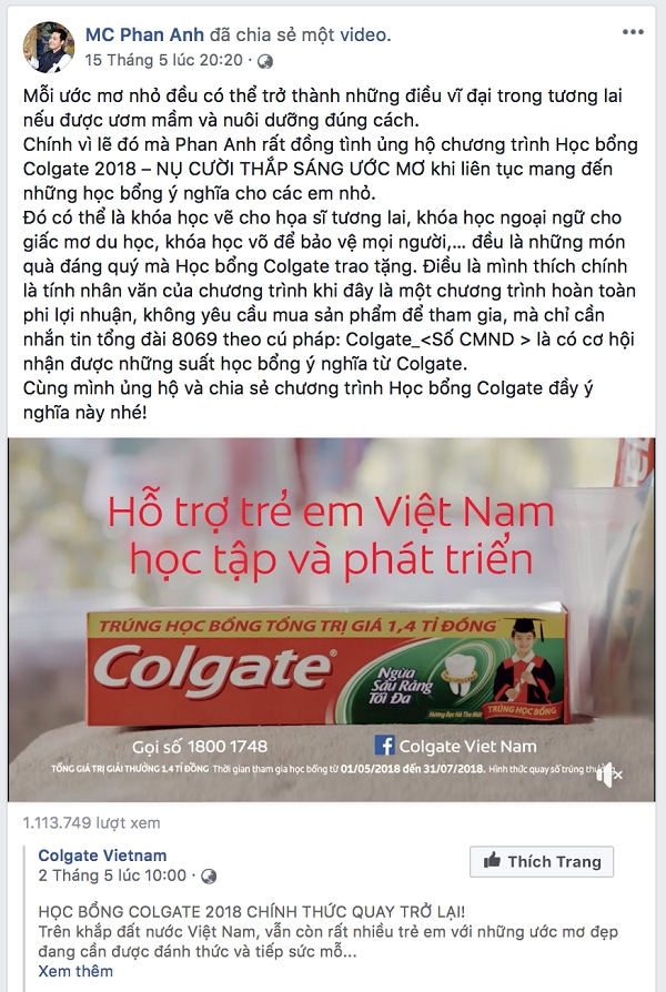 Suc lan toa cua chuong trinh hoc bong day y nghia