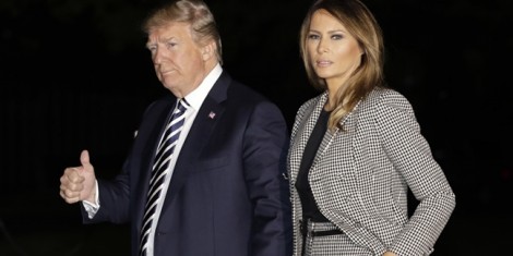 Đệ nhất phu nhân Melania Trump tái xuất, xóa tan tin đồn Nhà Trắng lục đục