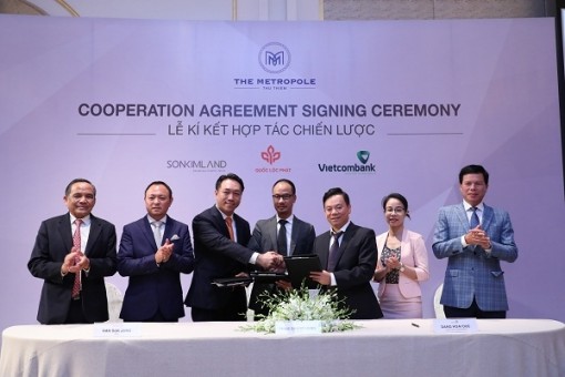 Vietcombank tài trợ vốn phát triển dự án The Metropole Thủ Thiêm