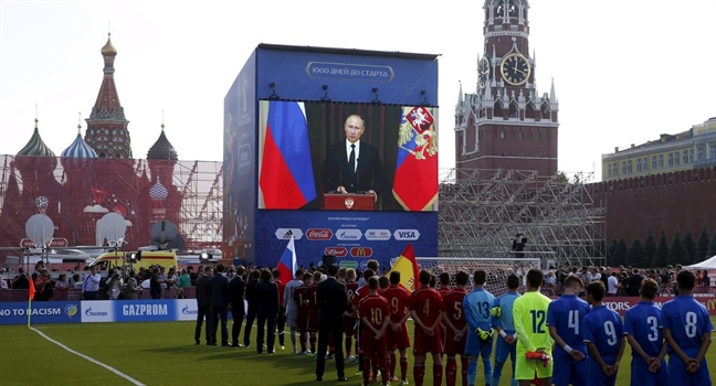 World Cup 2018 khai mac ruc ro tai san van dong Luzhniki