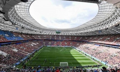 World Cup 2018 khai mạc rực rỡ tại sân vận động Luzhniki