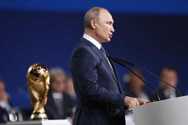 Tong thong Putin va giac mo tuyet voi mang ten World Cup