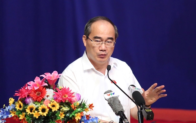 Bi thu Nguyen Thien Nhan: Neu nha o ngoai ranh gioi thi cac ho o Thu Thiem khong phai di doi