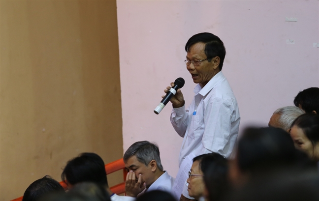 Bi thu Nguyen Thien Nhan: Neu nha o ngoai ranh gioi thi cac ho o Thu Thiem khong phai di doi