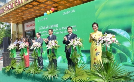 Chubb Life Việt Nam khai trương văn phòng kinh doanh mới tại Thái Bình và Thái Nguyên