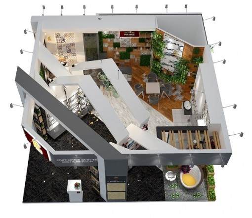 Prime gây ấn tượng tại Vietbuild 2018