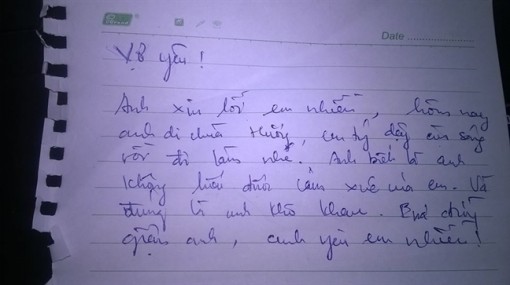 Chỉ cần một mẩu giấy nhỏ thôi cũng xóa bỏ cả phong ba bão táp trong em!