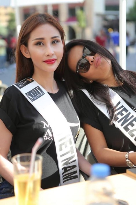 Áo dài của đại diện Việt Nam bị cắt nát trước thềm chung kết 'Miss Asia World 2018'