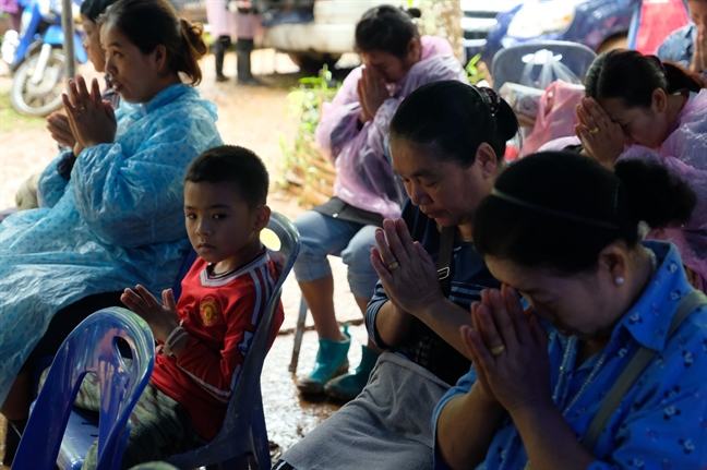 12 hoc sinh mat tich o Thai Lan: Mong cho phep mau xuat hien