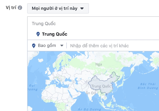 Facebook bo Truong Sa va Hoang Sa cua Viet Nam ra khoi ban do Trung Quoc