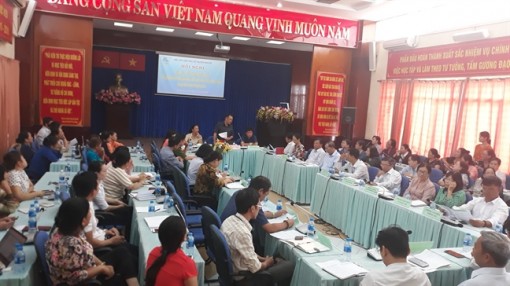 Nhà Bè: Lãnh đạo huyện tiếp xúc, đối thoại trực tiếp với cán bộ, hội viên