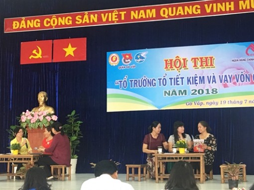 Q.Gò Vấp: Phường 6 đoạt giải nhất Hội thi “Tổ trưởng tổ tiết kiệm và vay vốn giỏi”