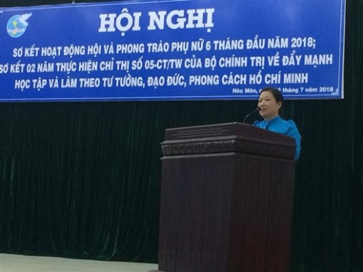 H.Hóc Môn: Nhiều hoạt động hướng đến việc bảo vệ giềng mối gia đình