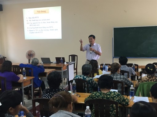 H.Nhà Bè: Tập huấn kỹ năng về thành lập Hợp tác xã kiểu mới
