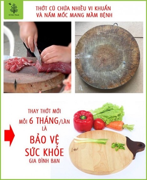 Sử dụng thớt nên biết điều gì?