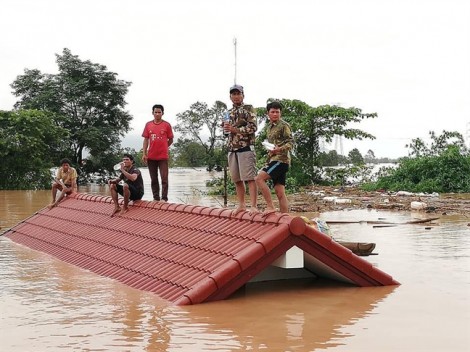 Vỡ đập thủy điện tại Lào: chưa xác định có nạn nhân người Việt hay không