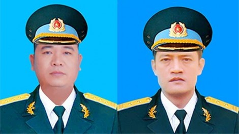 Truy thăng quân hàm đối với hai phi công hy sinh trong vụ máy bay rơi