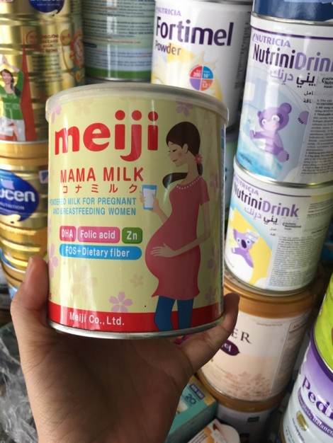 Thực hư nguồn gốc sữa bột Meiji bà bầu