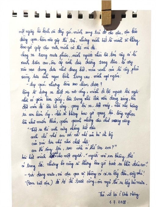 Tình thư chưa gửi