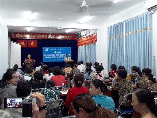 Quận 8: Tập huấn kỹ năng thông tin về thành lập hợp tác xã kiểu mới
