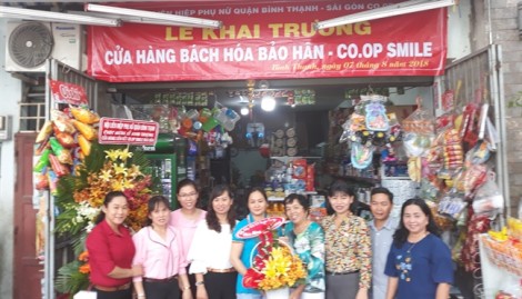 Quận Bình Thạnh: Khai trương cửa hàng bách hóa Co.op Smile đầu tiên