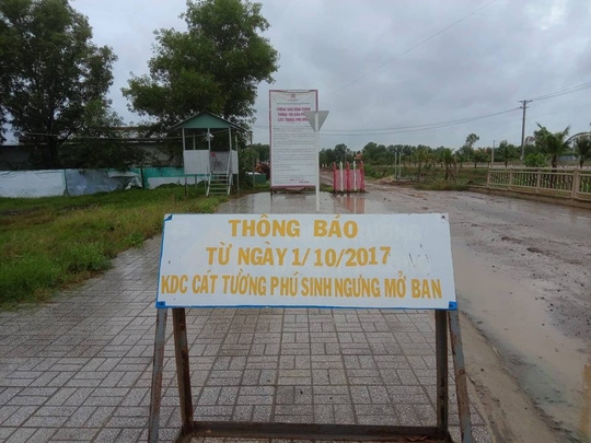 Long An: Chu dau tu khon don, khach hang nguy co bi lua vi 'co' ban trom... du an hoanh hanh