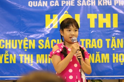Quận 12: Sôi nổi hội thi kể chuyện theo sách
